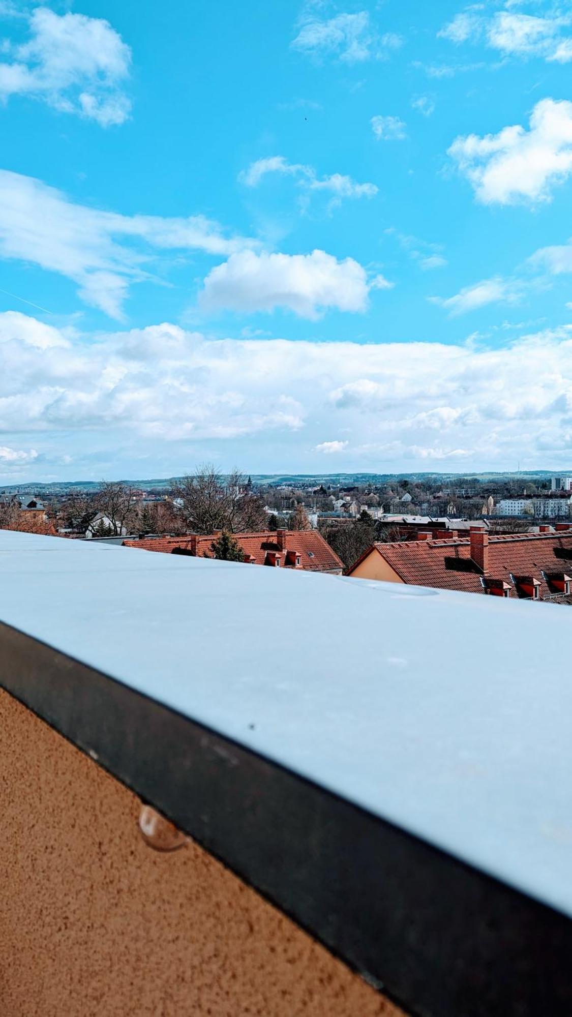 Rooftop Art Apartment, E-Roller,Ausblick,Wlan,Tv Хемниц Экстерьер фото